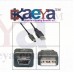 OkaeYa USB 2.0, V3 Cable For Cameras/Mp3 Players/External Hard Disks - short size (Only For Members)